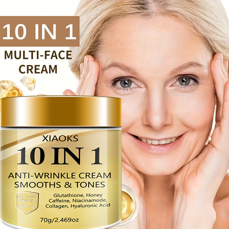 Skincare Glow Glowing - Krim Pengencang dan Pengangkat Instan 10-in-1,