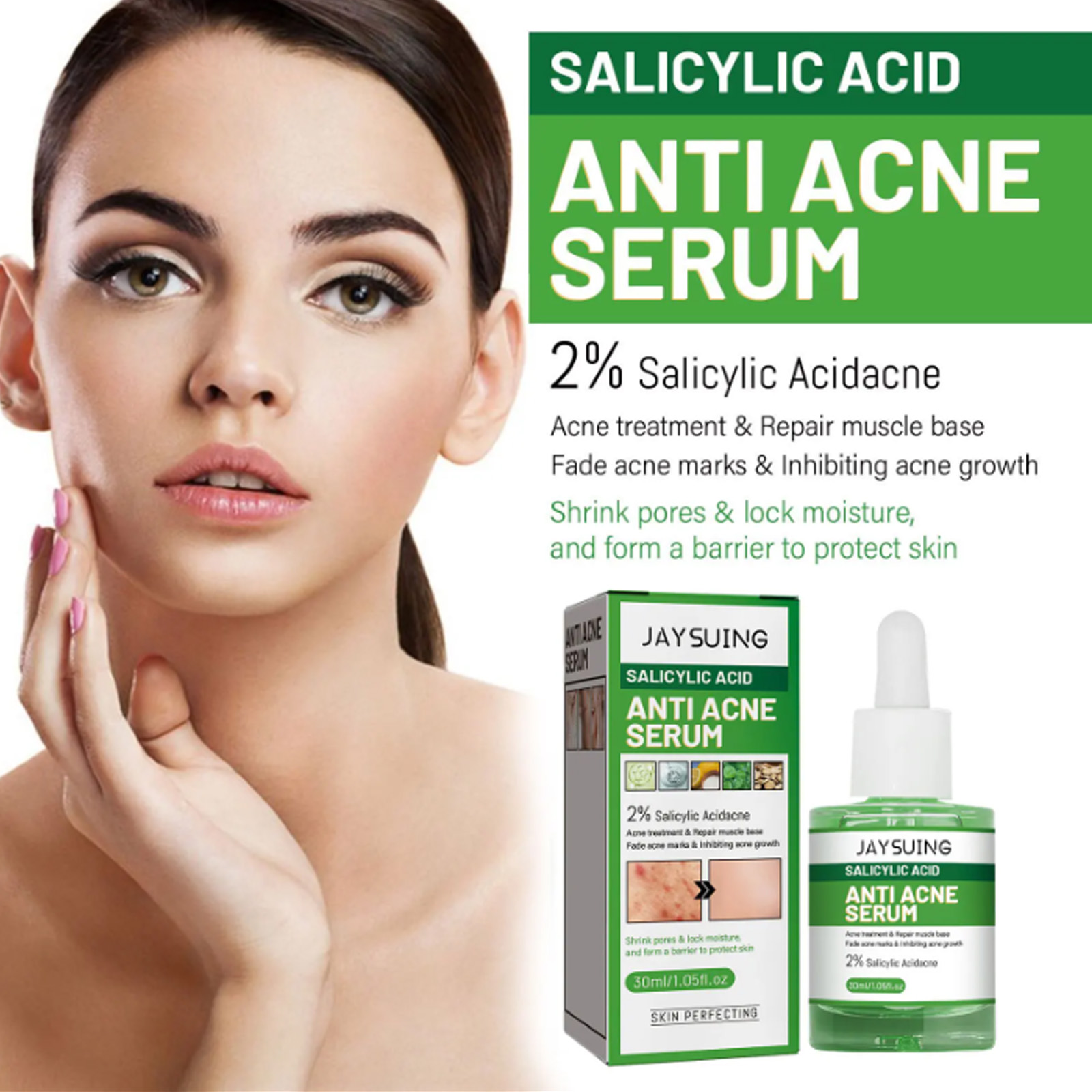 Serum Wajah Anti Jerawat Asam  - Tranexamic Acid Serum ulasan dan harga