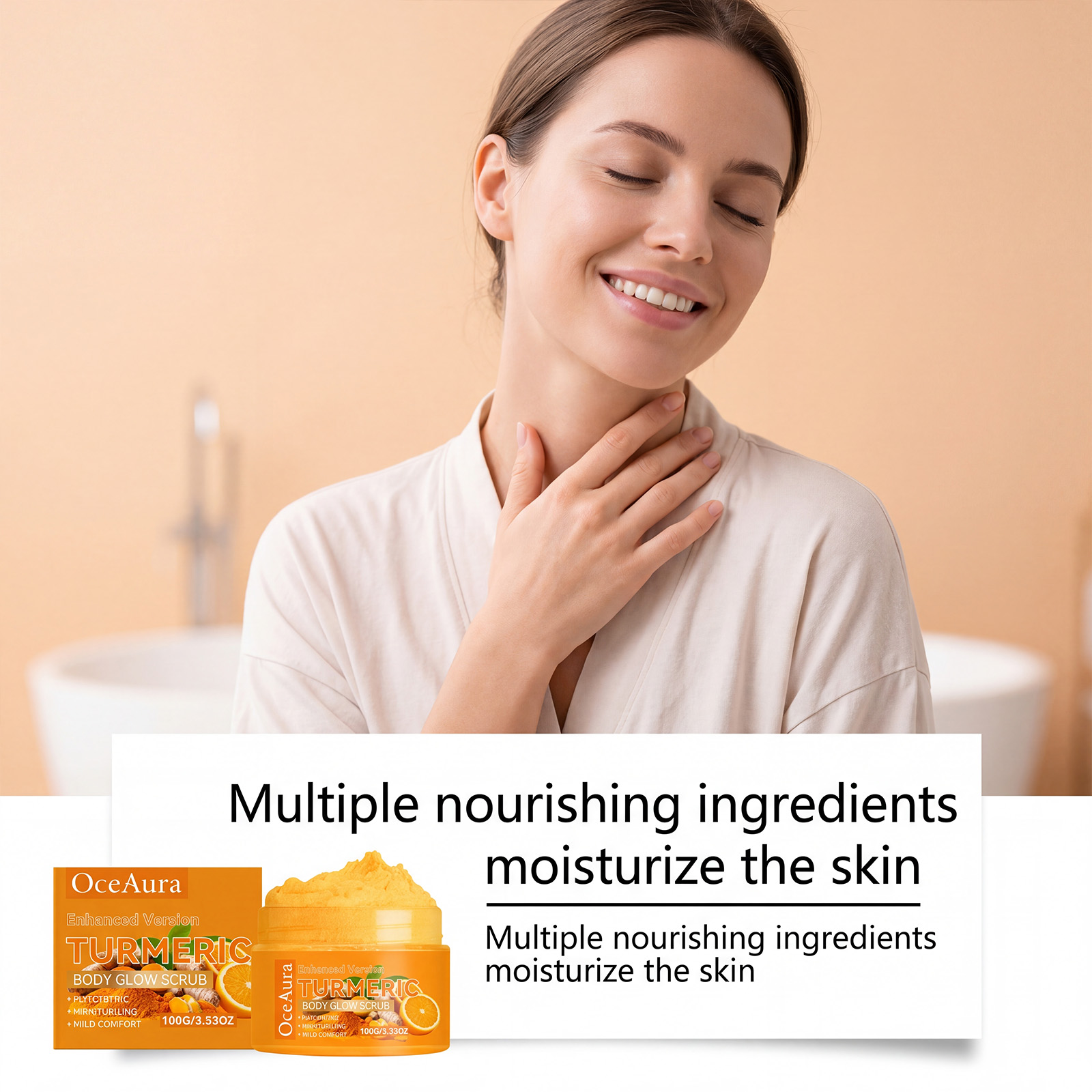 Scrub Tubuh Kunyit Pencerah ya - Skincare Glow Glowing ulasan dan harga