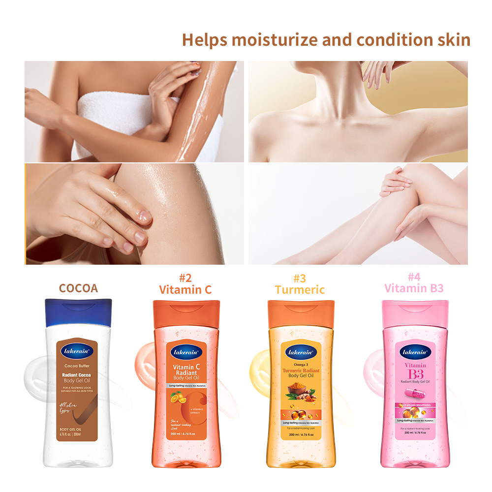 Minyak Gel Tubuh Vitamin C Kun - Skincare Glow Glowing ulasan dan harga