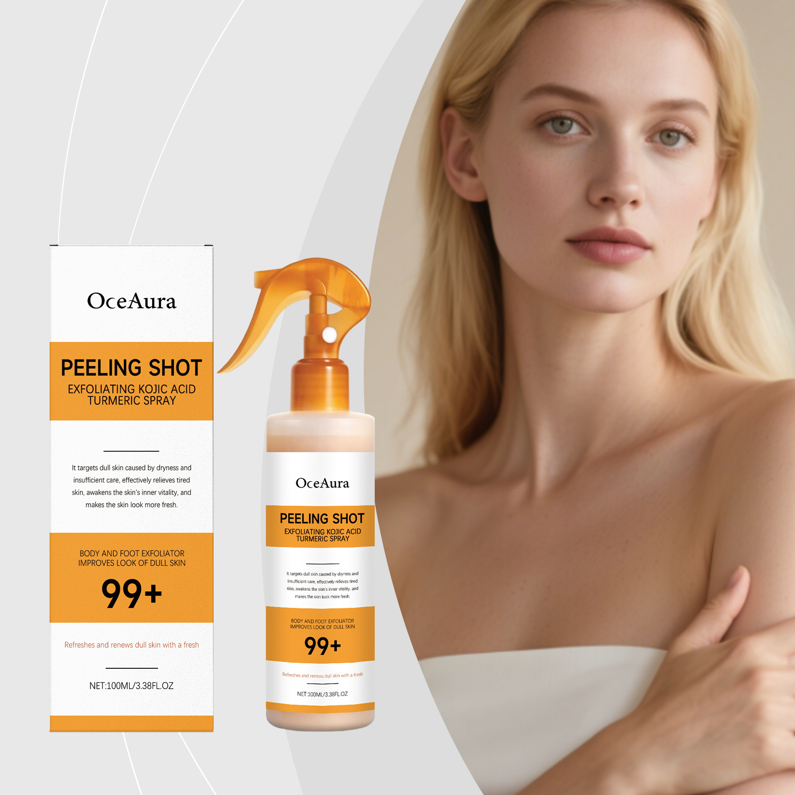 Semprotan Kunyit Asam Kojic Pe - Skincare Glow Glowing ulasan dan harga