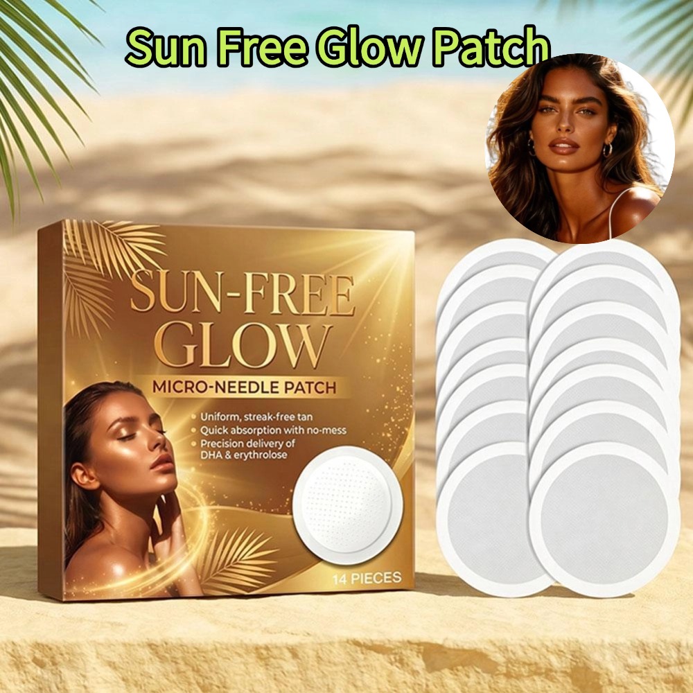 14Pcs Sun Free Glow Patch Sunl - Skincare Glow Glowing ulasan dan harga